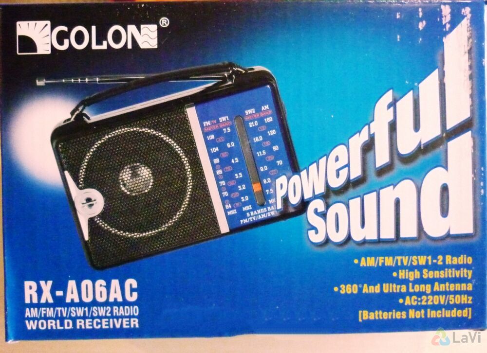 Радиоприемник Golon RX-A06AC — изображение 5