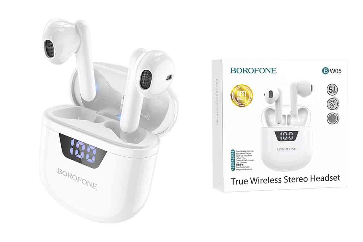 Беспроводные Bluetooth-наушники Borofone BW05