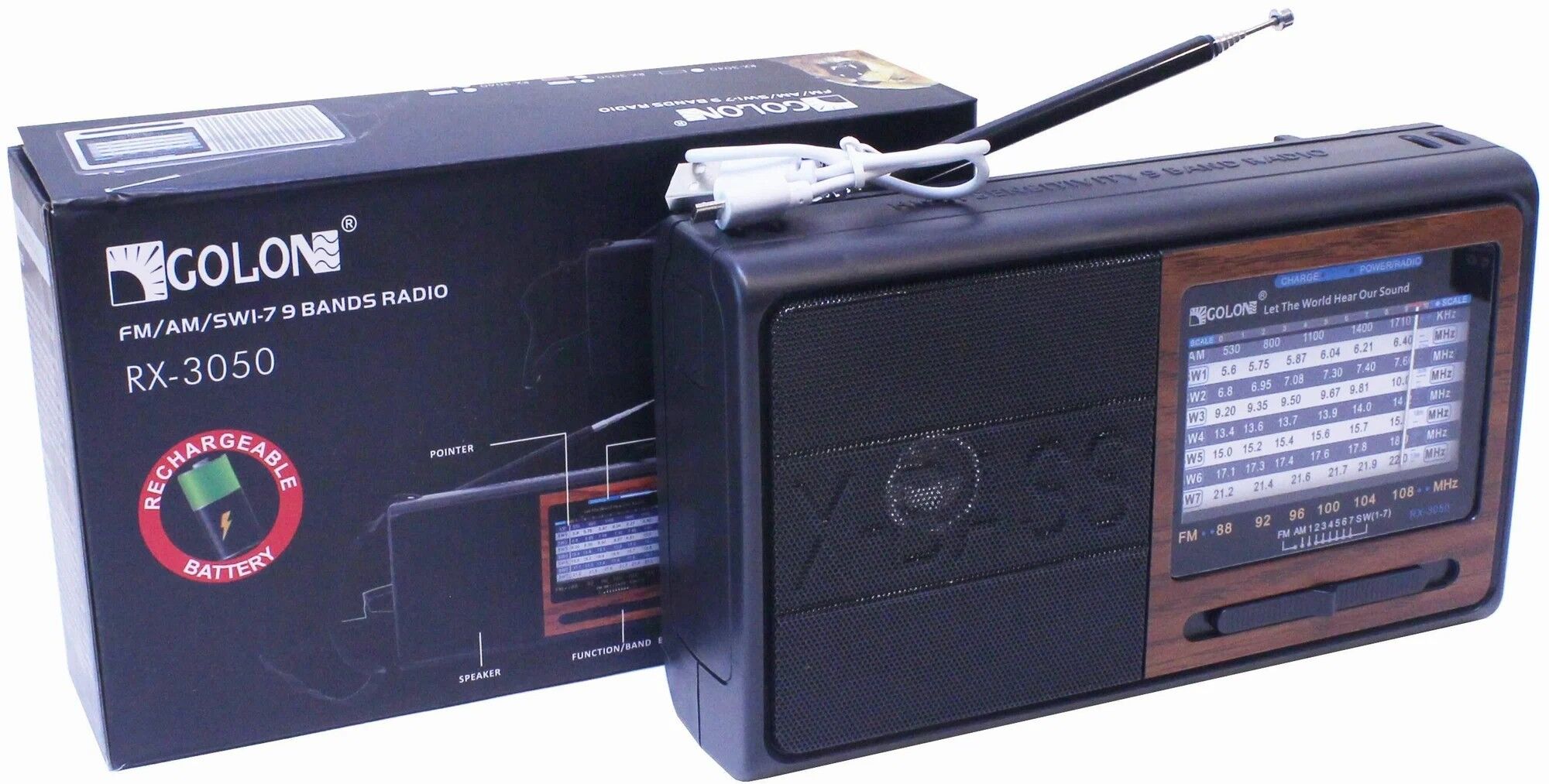 Радиоприемник Golon RX-3050